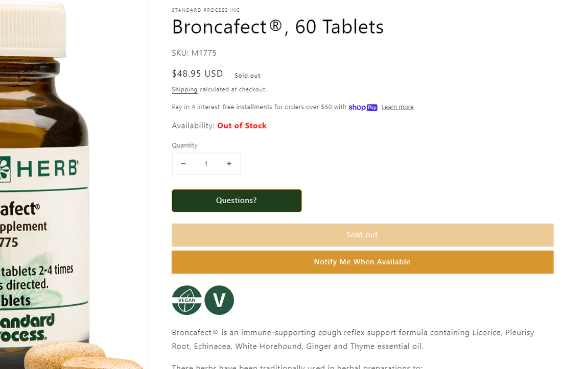 New Back-In-Stock Feature on NHG Product Pages