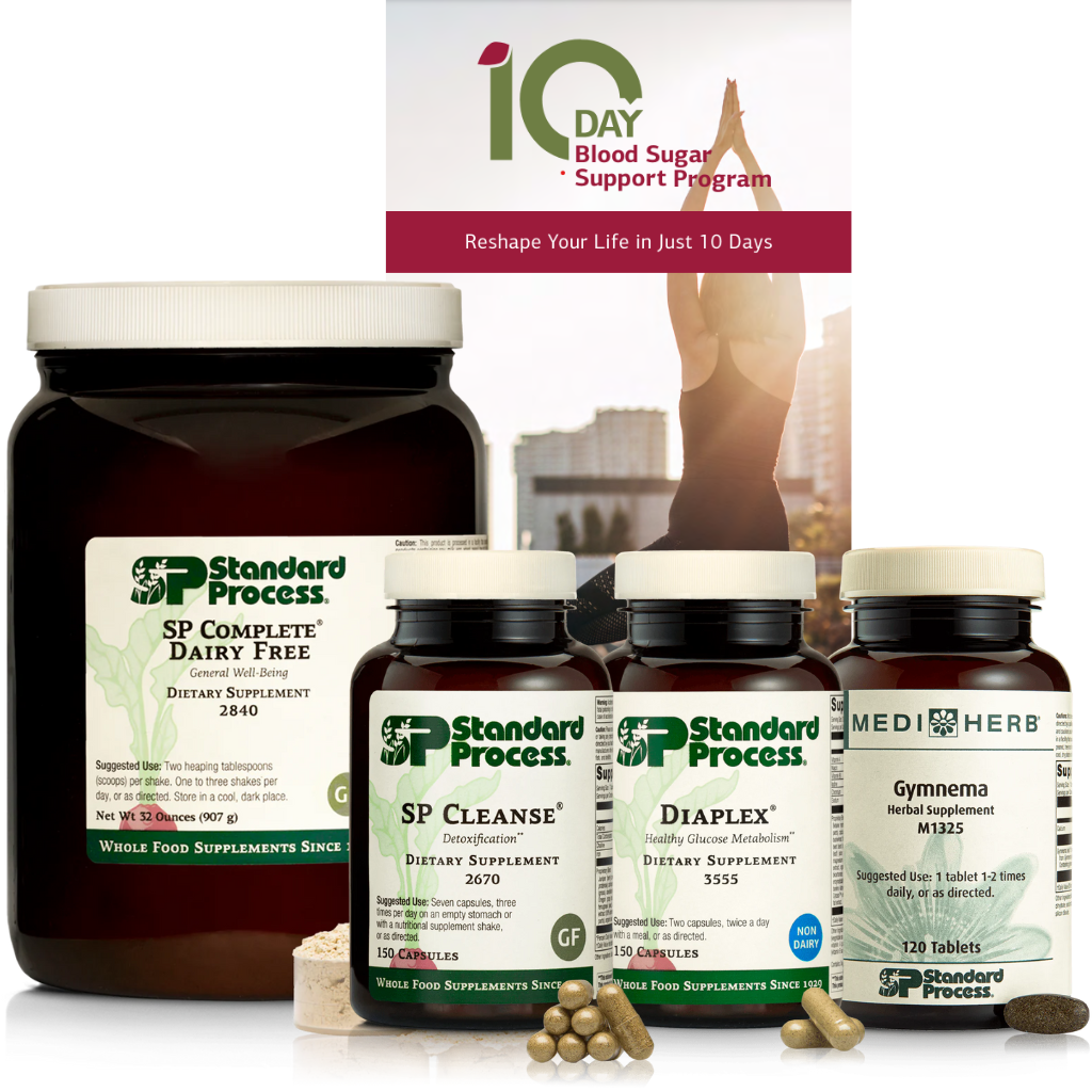 10-Day Blood Sugar Support Kit with SP Complete Dairy Free