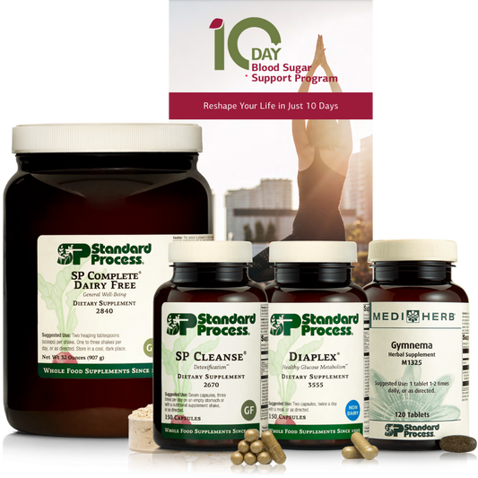 10-Day Blood Sugar Support Kit with SP Complete Dairy Free