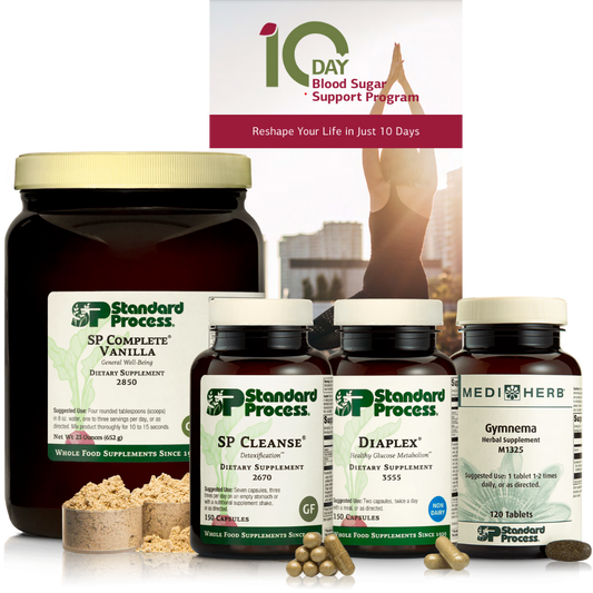 10-Day Blood Sugar Support Kit with SP Complete Vanilla