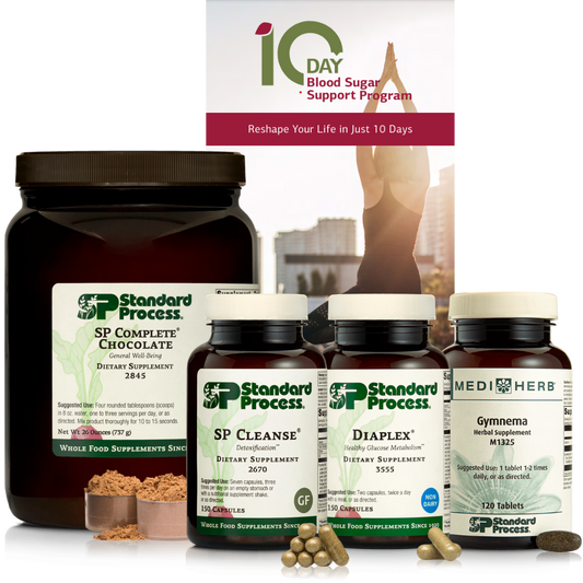 10-Day Blood Sugar Support Kit with SP Complete Chocolate