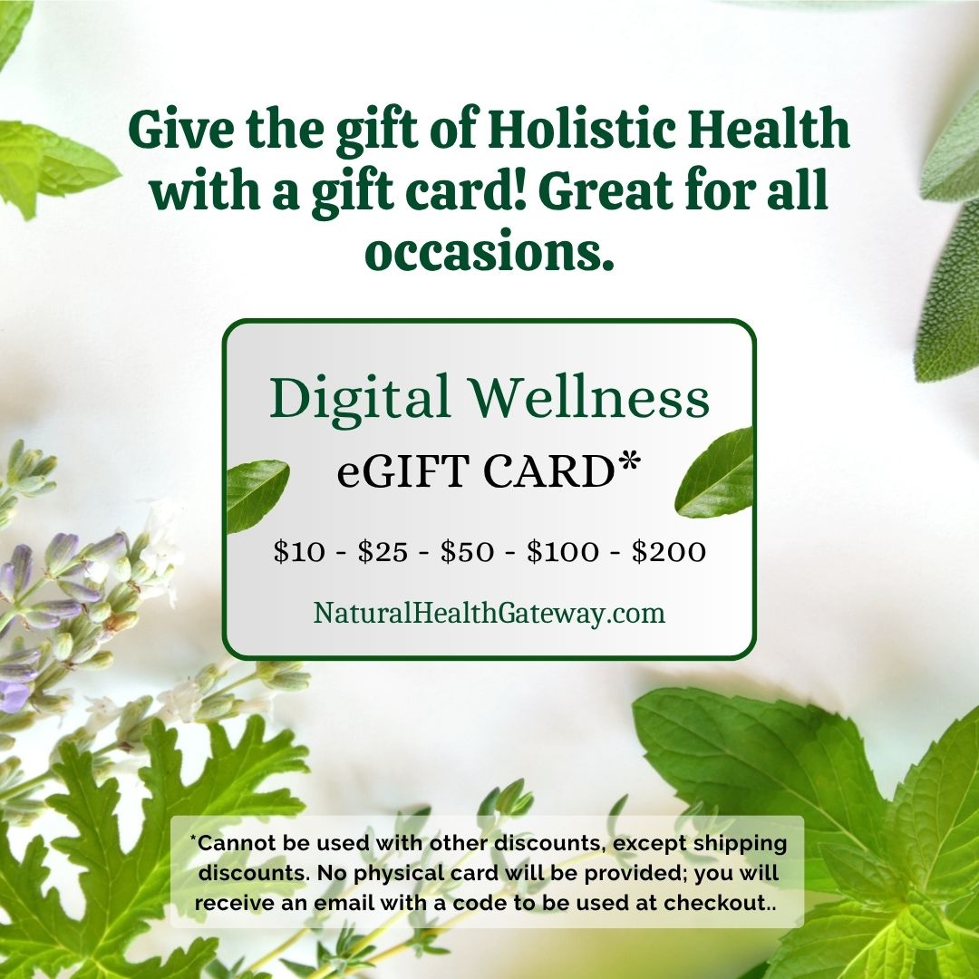 Digital Wellness eGift Card from Natural Health Gateway