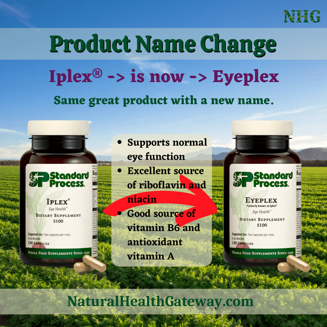 Product Name Change Iplex is now Eyeplex | Standard Process