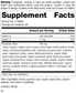 Cataplex A-C, Rev 04 Supplement Facts