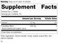 Adrenal Desiccated, 90 tablets, Rev 14, Supplement Facts