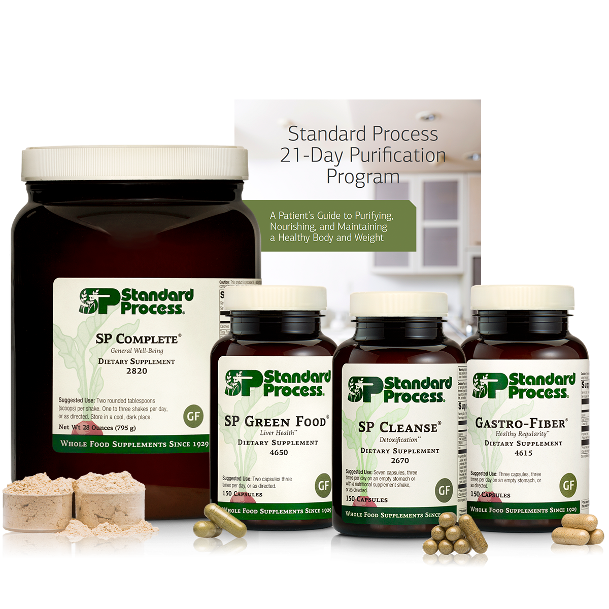 Purification Product Kit with SP Complete® and Gastro-Fiber®, 1 Kit With SP Complete and Gastro-Fiber
