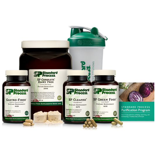 Purification Product Kit with SP CompleteĀ® Dairy Free and Gastro-FiberĀ®, 1 Kit With SP Complete Dairy Free and Gastro-Fiber