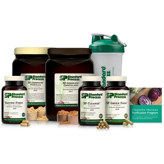 Purification Product Kit, 1 Kit with SP CompleteĀ® Chocolate, SP CompleteĀ® Vanilla and Gastro FiberĀ®
