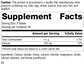 Cal-Ma Plus®, 180 Tablets, Rev 04 Supplement Facts