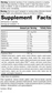 4030 Catalyn with Iron R17 Supplement Facts