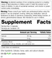 Rev 01 Supplement Facts