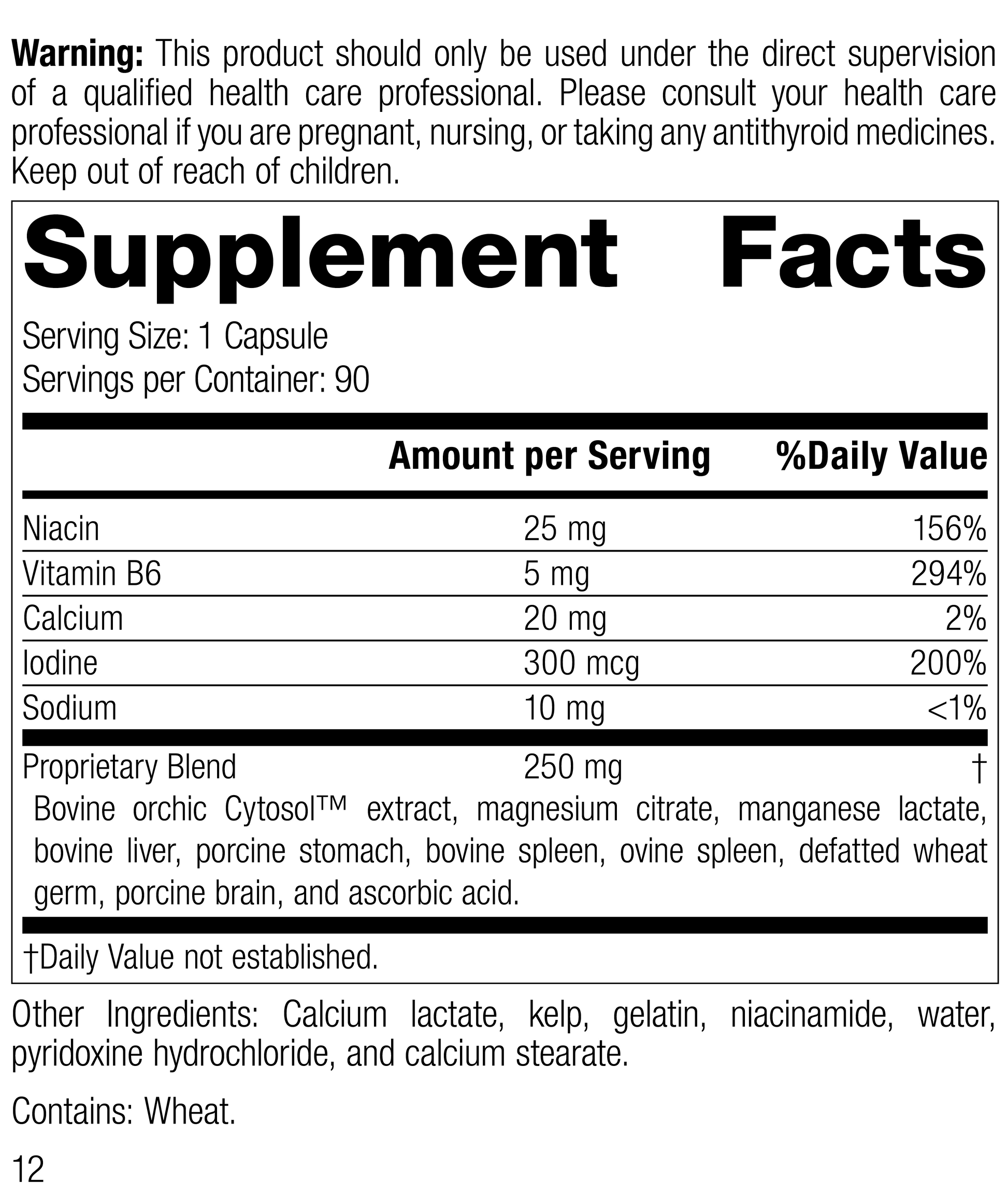 Min-Chex®, 90 Capsules