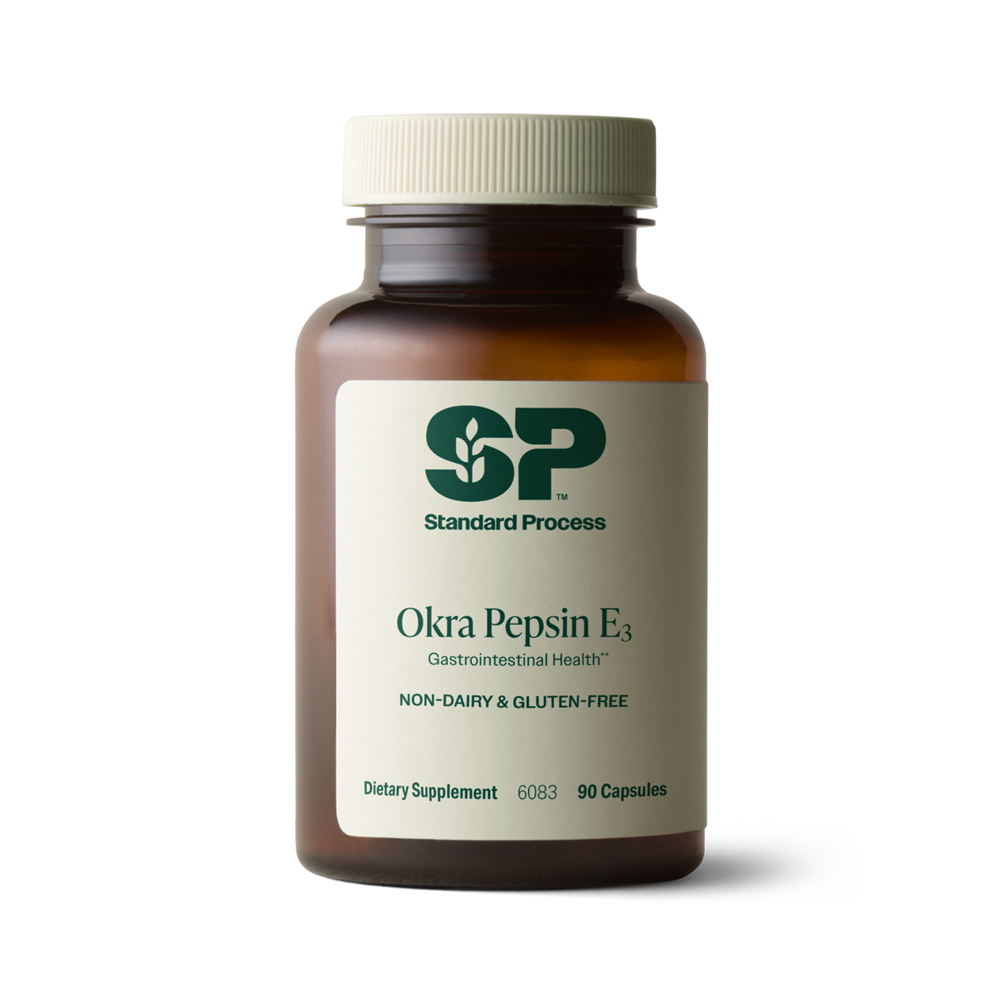 Okra Pepsin E3, 90 Capsules