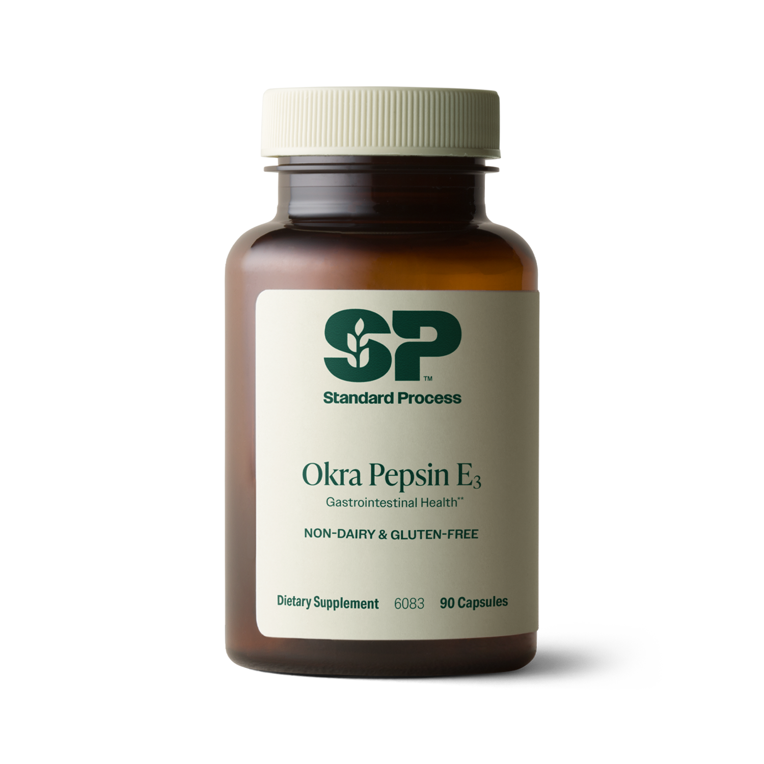 Okra Pepsin E3, 90 Capsules