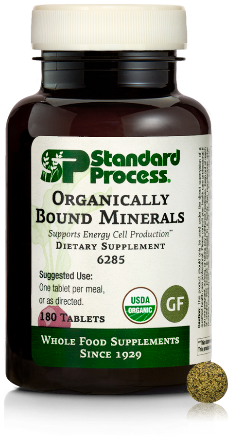 Organically Bound Minerals-Organic, 180 Tablets