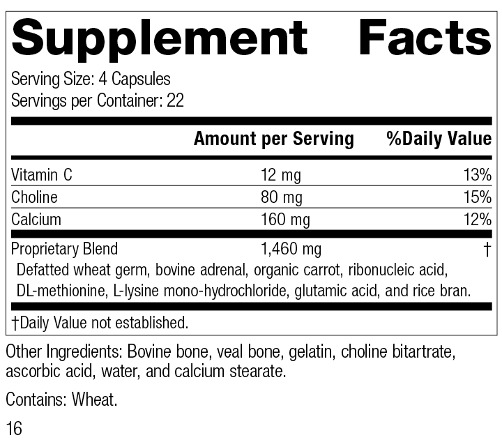 Protefood®, 90 Capsules, Rev 15 Supplement Facts