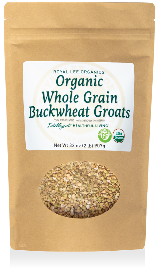 Buckwheat Groats, 2lb kraft bag (Gluten Free)