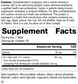 M1680 Cats Claw Forte, Rev 02 Supplement Facts