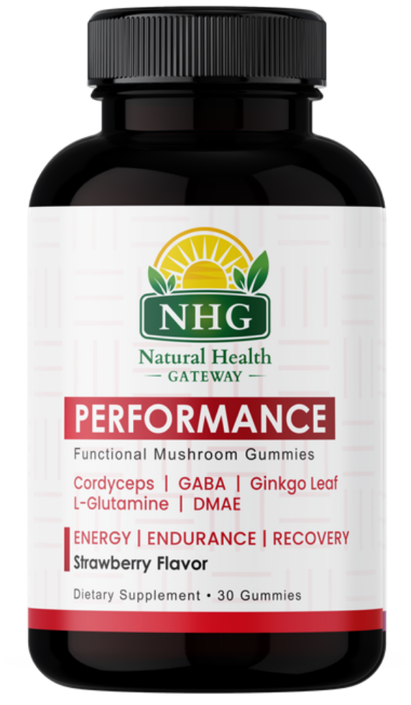 Performance Functional Mushroom Gummies, 30 Gummies