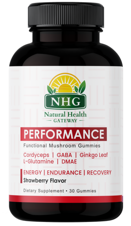 Performance Functional Mushroom Gummies, 30 Gummies