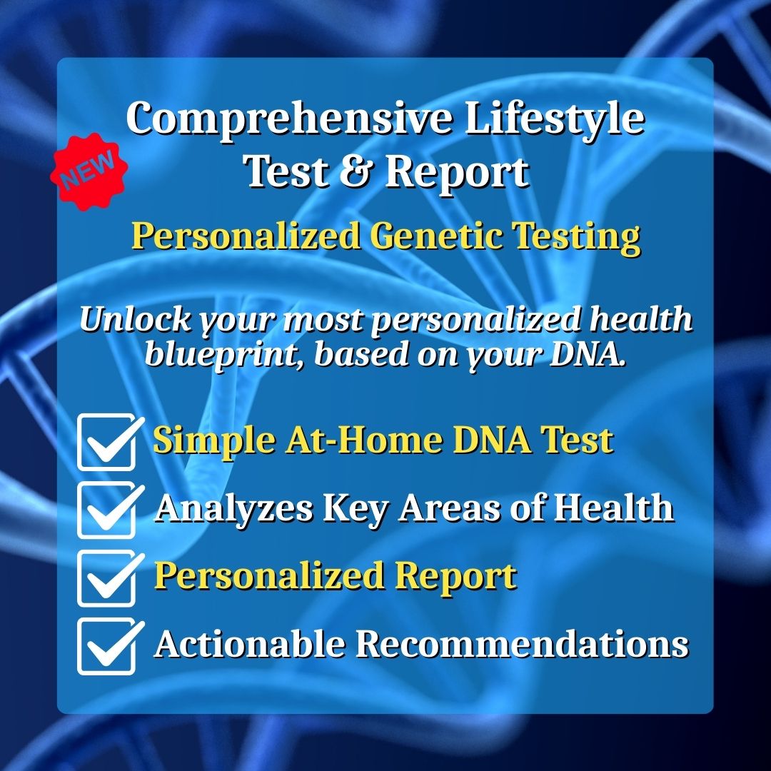Comprehensive Lifestyle Test & Report | Personalized Genetic Testing