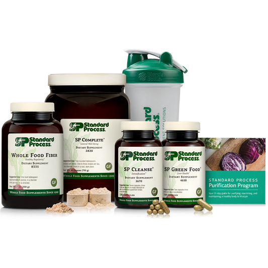 Purification Product Kit with SP CompleteĀ® and Whole Food Fiber, 1 Kit With SP Complete and Whole Food Fiber