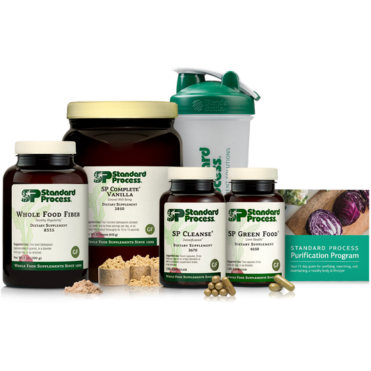 Purification Product Kit with SP Complete® Vanilla and Whole Food Fiber, 1 Kit With SP Complete Vanilla & Whole Food Fiber