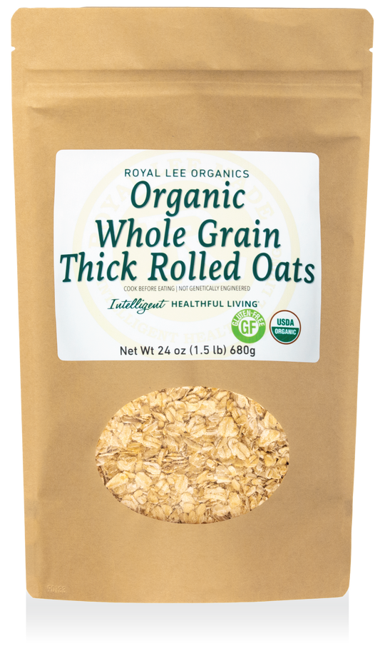 Thick Rolled Oats, 2lb kraft bag